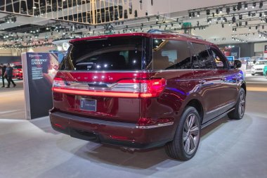 Lincoln Navigator La Auto Show sırasında ekranda