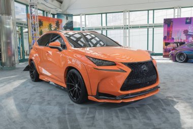 Lexus Nx La Auto Show sırasında ekranda
