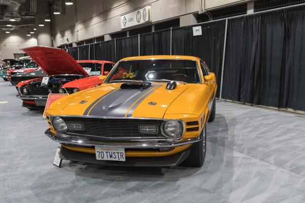 Ford Mustang Boss em exibição durante LA Auto Show — Fotografia de Stock