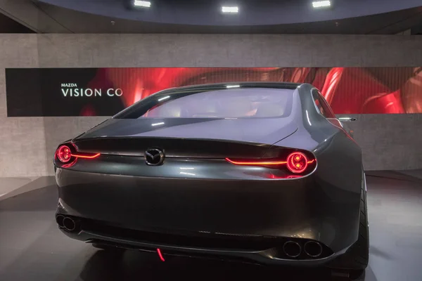 Mazda Vision Coupe concept in mostra durante il Los Angeles Auto Show — Foto Stock