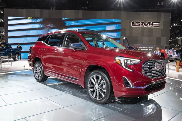 GMC Yukon Denali La Auto Show sırasında ekranda