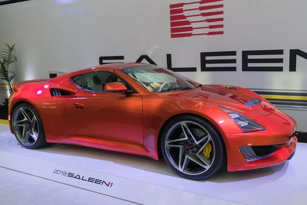 Saleen S1 na wyświetlaczu podczas La Auto Show — Zdjęcie stockowe