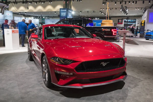 Ford Mustang Gt på displayen under La Auto Show — Stockfoto