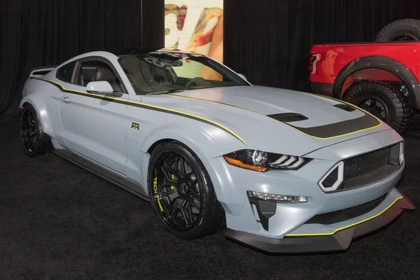 Mustang Gt Rtr Spec 5 2018 ekranda La Auto Show sırasında — Stok fotoğraf