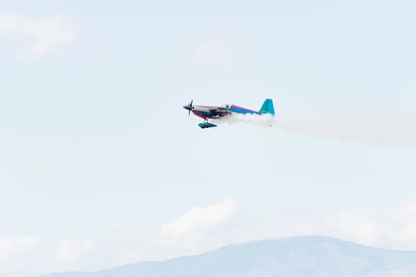 Bill stein fliegt eine zivko kante 540 — Stockfoto