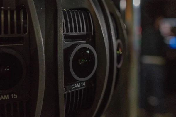 System kamer VR na wyświetlaczu — Zdjęcie stockowe