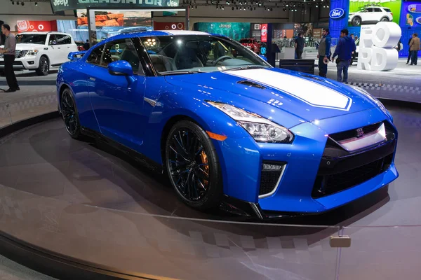 Nissan GT-R 50th Anniversary Edition  on display during Los Ange — Stock Photo, Image