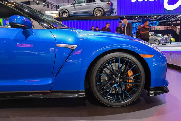 Nissan GT-R 50th Anniversary Edition  on display during Los Ange — Stock Photo, Image