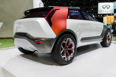 Görünürde Kia Habaniro Elektrik Kompakt Çapraz Konsepti