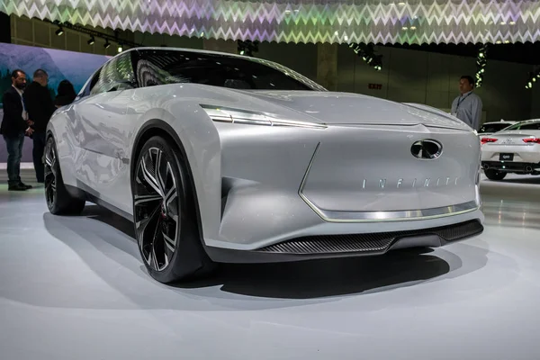 Infiniti Qs Inspiration Concept on display during Los Angeles Au — Stock Photo, Image