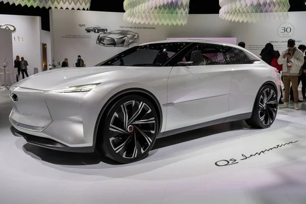 Infiniti Qs Inspiracja Koncepcja wyświetlane podczas Los Angeles Au — Zdjęcie stockowe