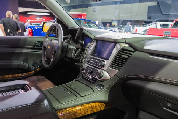 Chevrolet Suburban vystaven během autosalonu v Los Angeles. — Stock fotografie