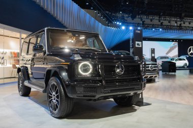Los Angeles Otomobil Fuarı sırasında sergilenen G550 Lüks Arazi Aracı