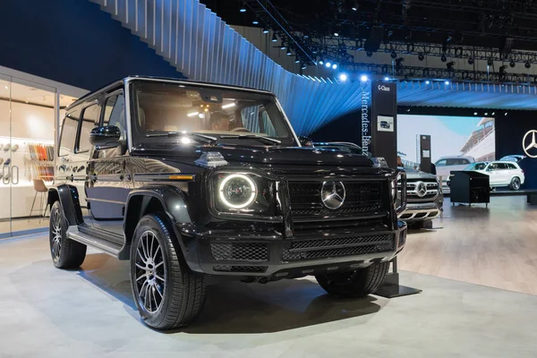 G550 Luxury Off-Road Suv on display during Los Angeles Auto Show. — Foto de Stock