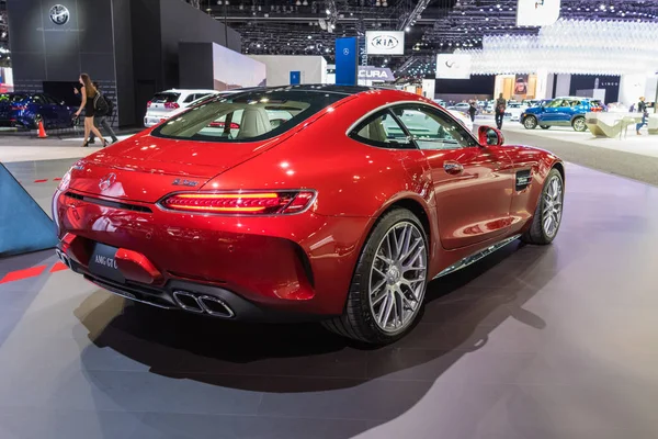 Mercedes-Benz Amg Gt C na wystawie podczas Los Angeles Auto Show. — Zdjęcie stockowe