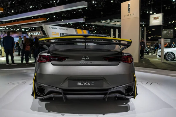 Infiniti Q60 Progetto Black S Concetto in mostra durante Los Angel — Foto Stock