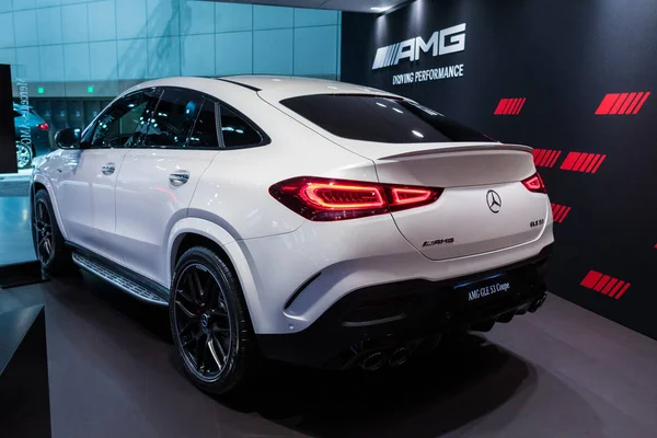 Mercedes-Amg Gle 53 Coupe in mostra durante Los Angeles Auto Sho — Foto Stock