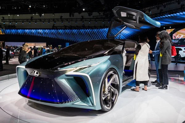 Lexus Lf-30 Elektrik Konsepti Los Angeles Au 'da sergileniyor — Stok fotoğraf