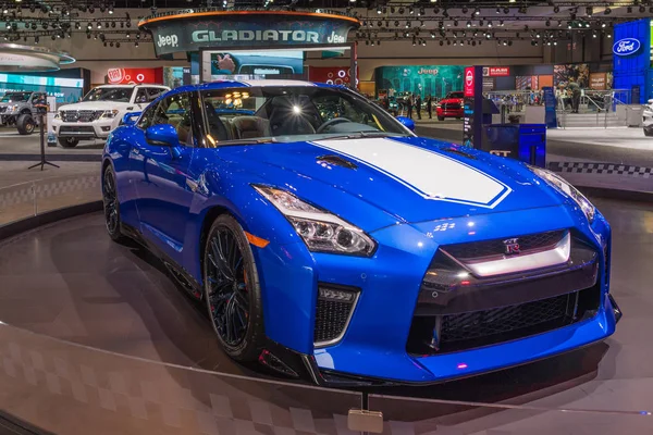 Nissan Gt-R 50. yıldönümü versiyonu sergileniyor — Stok fotoğraf