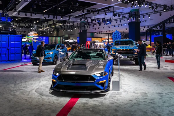 Ford Mustang Gt Fastback in mostra durante il Los Angeles Auto Show — Foto Stock
