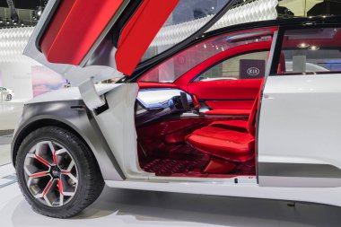 Görünürde Kia Habaniro Elektrik Kompakt Çapraz Konsepti