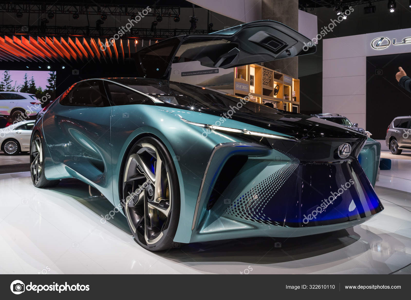 Lexus Lf30 Elektrik Konsepti Los Angeles Au 'da