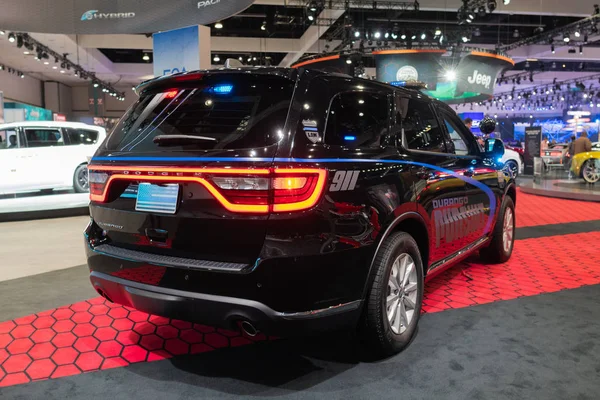 Dodge Durango Pursuit tentoongesteld tijdens de Los Angeles Auto Show. — Stockfoto