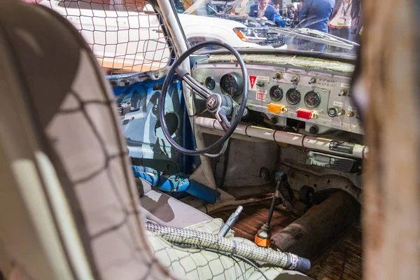 Volkswagen Beetle rally car on display during Los Angeles Auto S — Stock Photo, Image