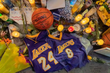 Los Angeles 'ta Kobe Bryant Memorial' da..