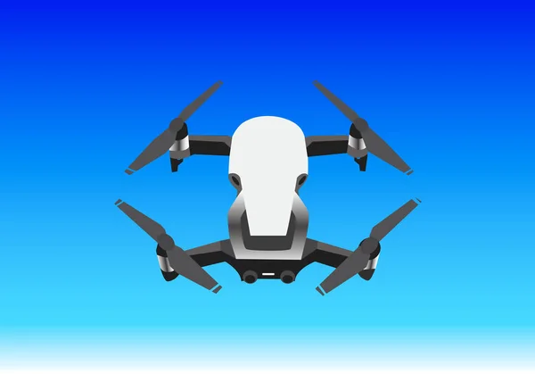 Aire Del Dron Cielo — Vector de stock