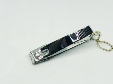 Tırnak makası arka plan beyaz alanı.