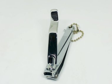 Tırnak makası arka plan beyaz alanı.