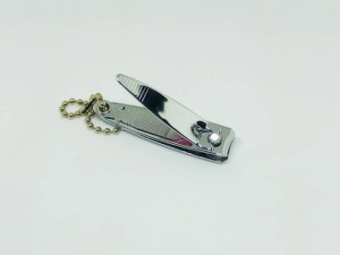 Tırnak makası arka plan beyaz alanı.