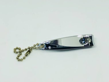 Tırnak makası arka plan beyaz alanı.