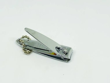 Tırnak makası arka plan beyaz alanı.