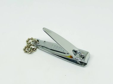 Tırnak makası arka plan beyaz alanı.