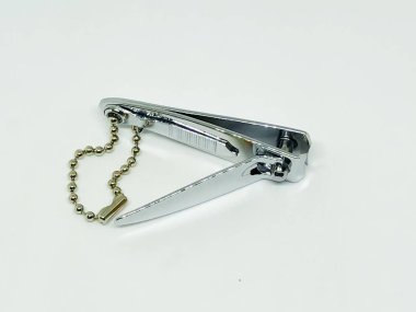 Tırnak makası arka plan beyaz alanı.