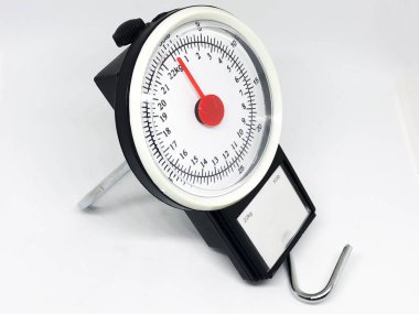 En iyi el ölçeği, beyaz arkaplan.