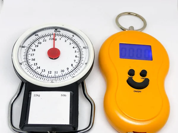 Best Hand Scale White Background — Stock Photo, Image