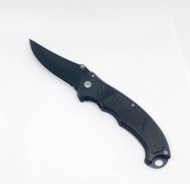 Çeşitli modeller cep çakısı, beyaz arka plan