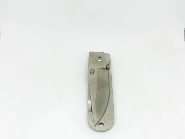 Coltello Tascabile Coltello Tasca Coltello Vari Sfondo Bianco — Foto Stock