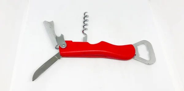 Color Corkscrew White Background — 스톡 사진