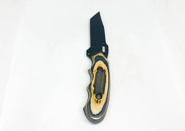 White Background Multi Purpose Pocket Knife — 스톡 사진