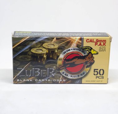 Silah Mermisi ve Bakım Seti, Beyaz Arkaplan.