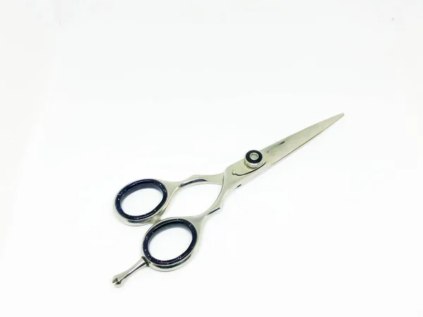 Nail Manicure Set Scissors White Background — Stock Photo, Image