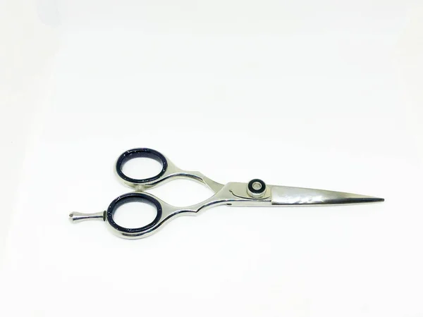 Nail Manicure Set Scissors White Background — 스톡 사진