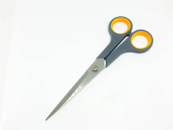 Nail Manicure Set Scissors White Background — 스톡 사진