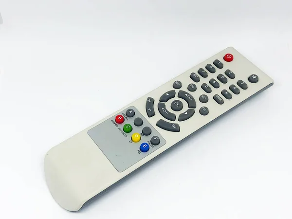 Various Satellite Controller White Background — 스톡 사진