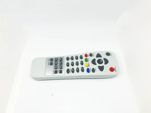 Various Satellite Controller White Background — 스톡 사진