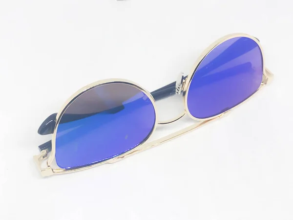 Assortment Sunglasses White Background — 스톡 사진